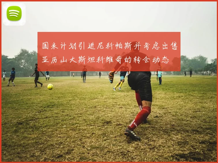 国米计划引进尼科帕斯并考虑出售亚历山大斯坦科维奇的转会动态